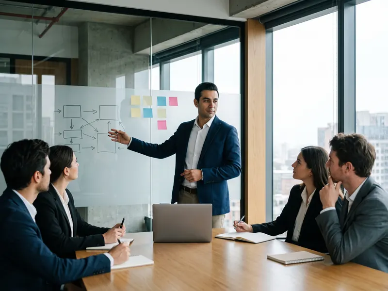 SAP-Berater im Workshop mit dem Finance-Team